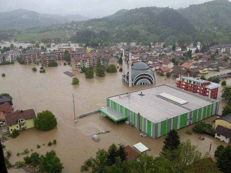 Maglaj poplave 2014..jpg - Klimatske promjene i crne najave nauke za 2100. godinu